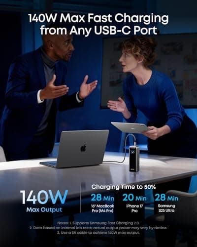 Anker Prime Power Bank, 20,100mAh 3-Port Portable Charger — view 4