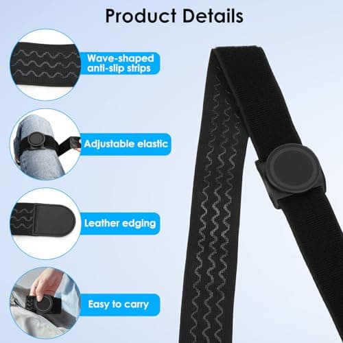 EEEKit Magnetic Thigh Mount for Tablets and Phones, Tablet Holder for Bed — view 6