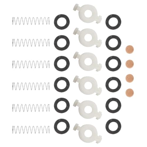 2 Sets Trumpet Valve Repair Kit and Spring Set with Piston Guides