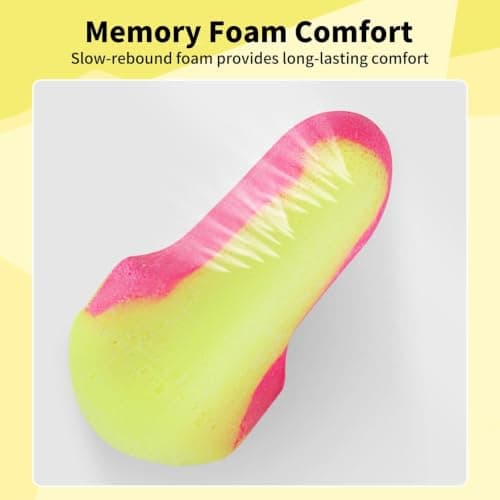 KOOLEVER 30 Pairs Foam Ear Plugs for Sleeping, Noise Cancelling Earplugs — view 3