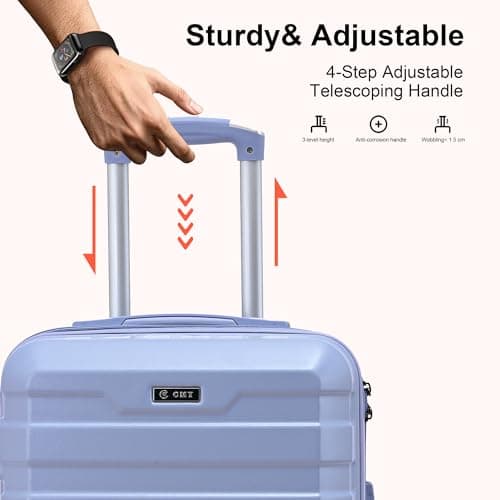 RMW Cabin Suitcase 20 inch Carry On Luggage Hard Shell Trolley — view 2