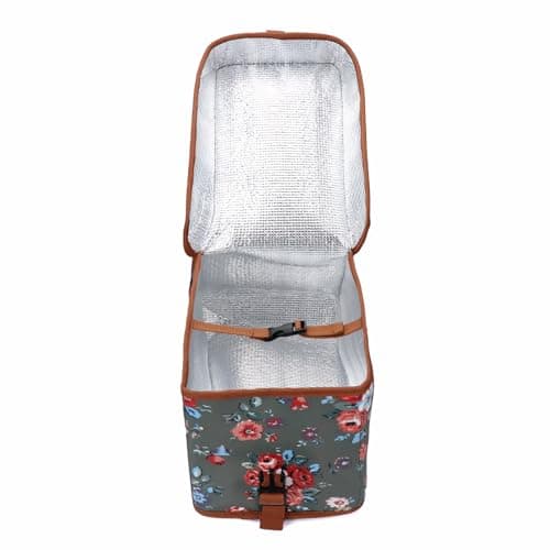 Waterproof Canvas Bicycle Pannier Bike Rear Rack Insulated Trunk Cooler Bag — view 3