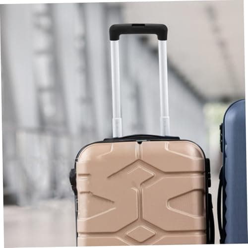 HORIALENCE Luggage Handle Replacement and Adjustable Telescopic Function Black Plastic with Telescopic Button Design Suitable for Suitcase and Wheeled Luggage Repair and Replacement — view 4