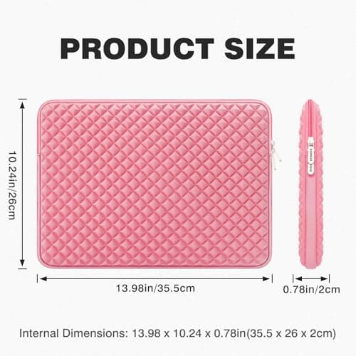 RAINYEAR Laptop Sleeve for 14" Notebook Computer Chromebook Protective Case — view 5