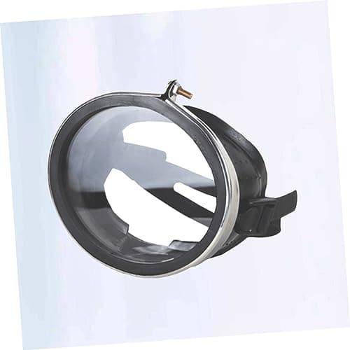 HANABASS 1-pc Diving Mask Stainless Steel Frame Anti-fog Glass Swim Goggle for Adults Teens Waterproof Ergonomic Fit Ear Plugs — view 2