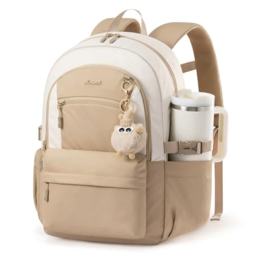 LOVEVOOK 15.6 Inch Laptop Backpack for Women, Waterproof School Work Bag