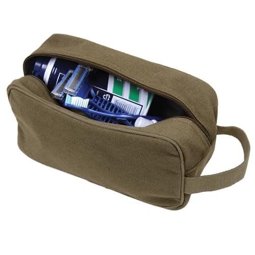 Rothco Canvas Travel Kit, Olive Drab — view 2