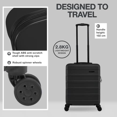 Cabin Max Cabin Suitcase Large for Ryanair, Easyjet 55x40x20 Hand Luggage — view 5