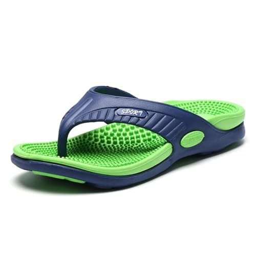 Men's Casual Flip Flops Flip Flops Massage Reflexology Fashion Casual Daily Look Perfect for Holiday Travel Wear Toe Separator Comfort Fit Corrective Sports Sandal Style Novelty Funny Fashion Style