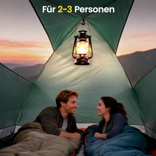 M.J COMFY-LIFE Camping Tent for 2–3 Persons, Waterproof & Windproof, Quick Setup, Ultralight Dome Tent for Trekking, Camping & Outdoor — view 3