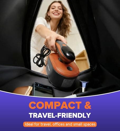 Rolipo Travel Steamer, Portable Clothes Steamer, 20s Heat-Up, 4 Modes — view 2