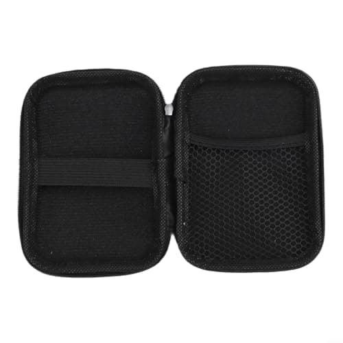 MuchLuckystar Hard Drive Storage Case, 2.5 Inch EVA Zipper Protective Bag for External HDD SSD USB Cable Charger Earphone Organiser Travel(Sky-Blue) — view 4