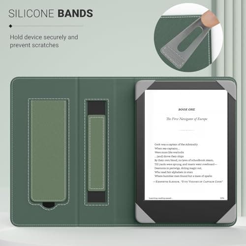 MoKo Universal Case for 6 inch kindle eReaders and Tablets, Celadon — view 3