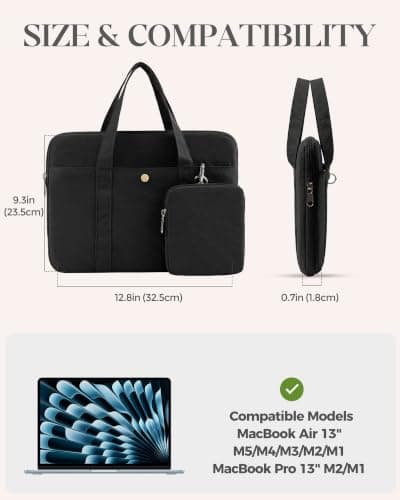 ProCase Laptop Sleeve for 13" MacBook Air&Pro -Black — view 2