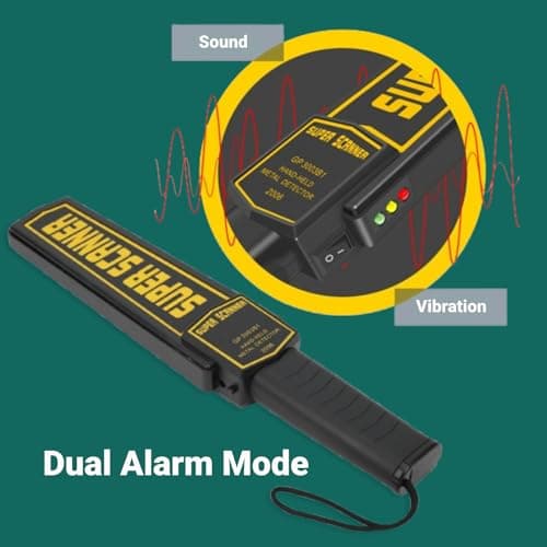 Metal Detector Wand, High Sensitivity with Vibration Alarm — view 6