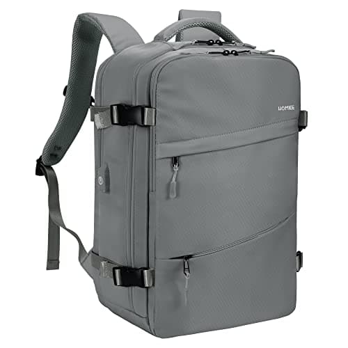 HOMIEE Travel Laptop Backpack 15.6 Inch, 45x36x20cm EasyJet Cabin Bag, 32L