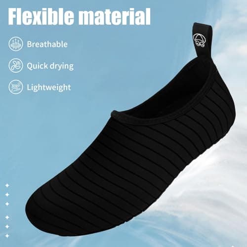 Beach Shoes Women Water Shoes Men Quick Dry Barefoot Footwear for Swimming — view 4