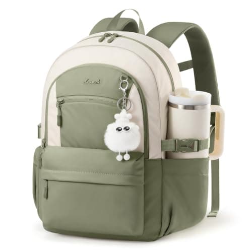 LOVEVOOK 17 Inch Laptop Backpack for Women, Waterproof School Work Bag