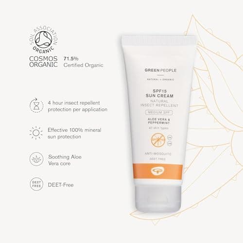 Green People Natural SPF15 Sun Cream, 100ml — view 3
