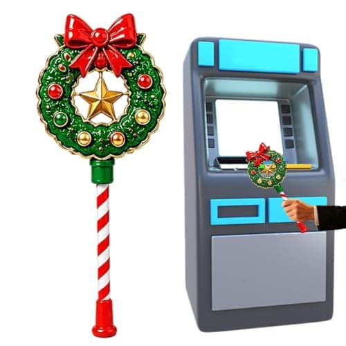 Christmas Payment Card Wand,Tap to Pay Snowman Holder,Holiday Shopping