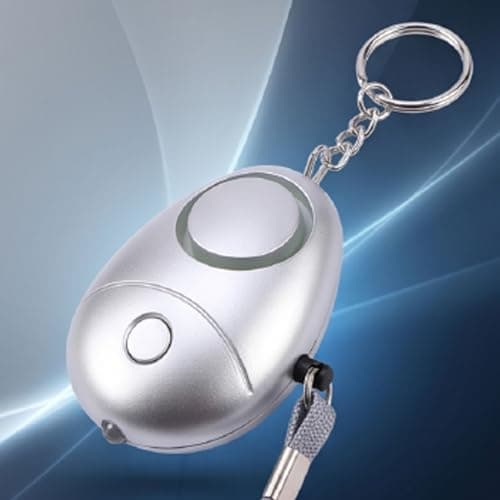 Tosuny Personal Security Alarm 130dB Emergency Self Defense (Silver) — view 4