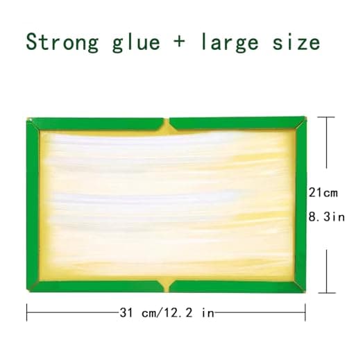 6 Pack Pest Trap Boards, Large Strong Sticky Trap Pad And Boards For Multi Pests, Glue Trap Pads for Indoor Outdoor Home Kitchen Garden, Insects, Fly Catchers. — view 2