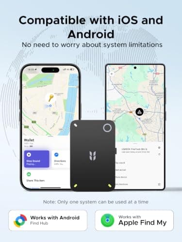 UGREEN FineTrack Slim2 Wallet Tracker for Apple Find My & Google Find Hub — view 2