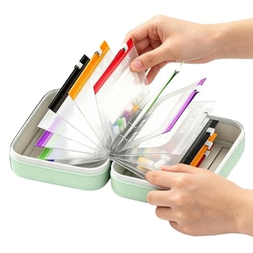 Pill Bag Waterproof Silicone Tablet Organiser