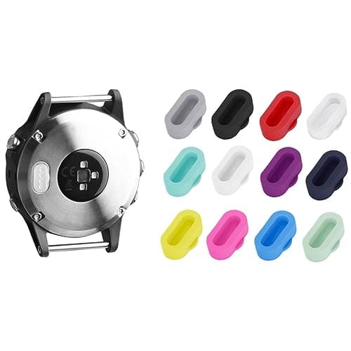 Veemoon 10pcs Silicone Dust Plug for Multi- Port Protector Dust Caps Stopper Compatible with Smart Watch Charger and USB Plug — view 3