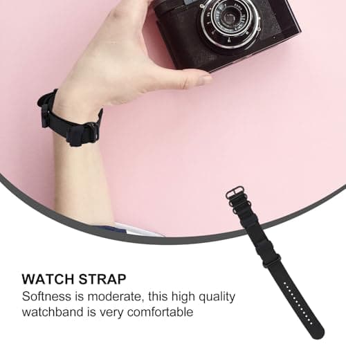 TOVINANNA Smart Watch Wrist Band Nylon Canvas Strap with Multi-Tool for Hiking and Travel — view 3