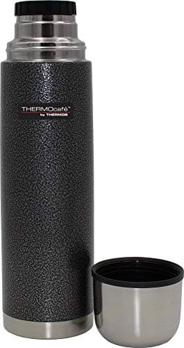Thermos Stainless Steel Flask, Hammertone Grey, 1.0 L — view 2