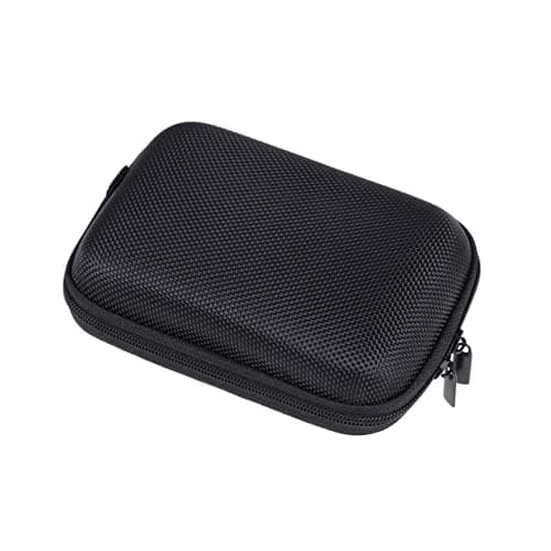 Powerbank Case Black Heavy Duty Storage Box with Zipper Shockproof