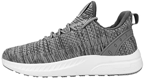 Feethit Womens Trainers Comfort Sneaker Shoes Sport Tennis Gray 4 — view 3