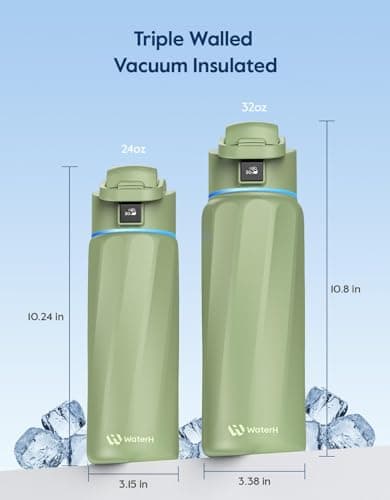 WaterH Boost Smart Water Bottle Tracker with Reminder to Drink Water, 710ml — view 5