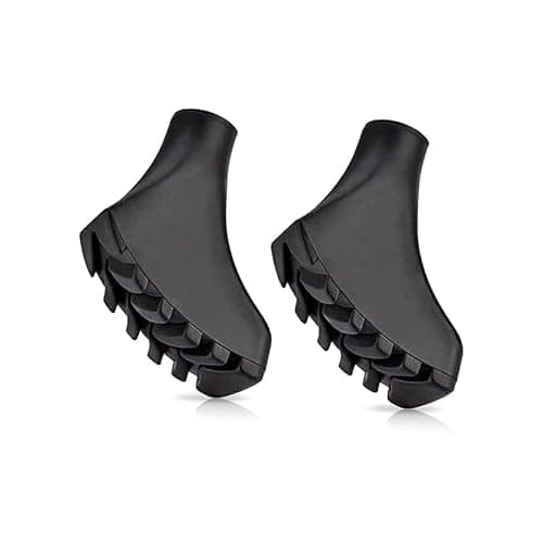 4X Shoe Shaped Trekking Hiking Stick Ferrules Tips (12mm) by Lifeswonderful