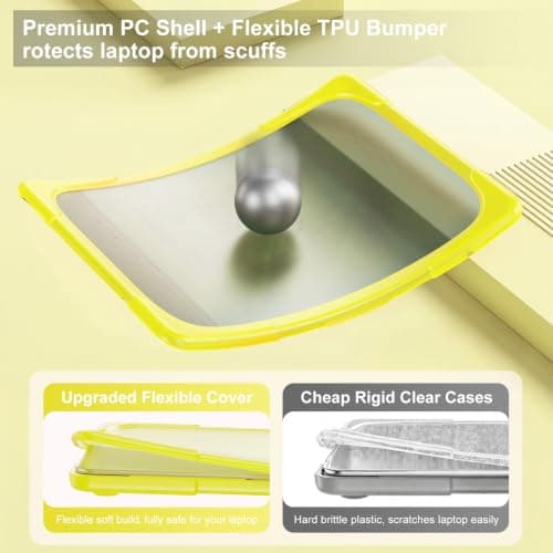 ProCase for MacBook Neo Case 13 inch 2026 Model A3404 A18 Pro -Citrus — view 3