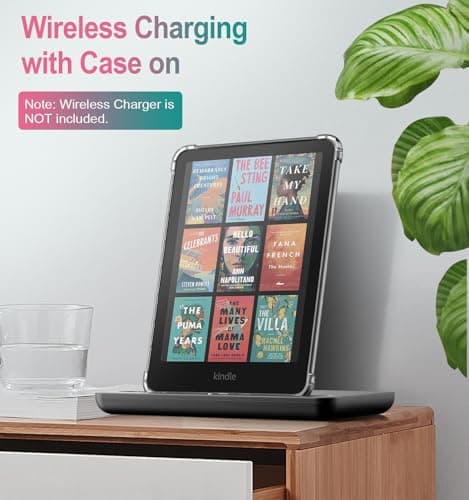 MoKo Case for 7" Kindle Paperwhite 12th Gen 2024 with Hand Strap, Black — view 5