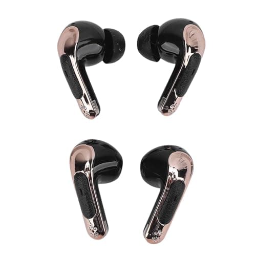 Annadue Wireless Earbuds, Dual Set Bluetooth 5.4 Headphones in Ear Stereo Sound, Wireless Earphones with Noise Cancelling Mic, Bluetooth Earbuds, for Couple Two Person (Black)