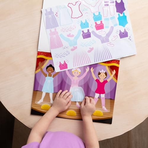Melissa & Doug Reusable Sticker Pad | Activity Book for Children, Plane & Travel Activities for Kids | Age 3-5 — view 2