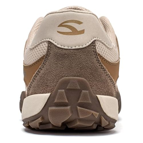 HOBIBEAR Women's Men's Trail Running Barefoot Shoes | Wide Toe Box Minimalist Sneakers Brown — view 6