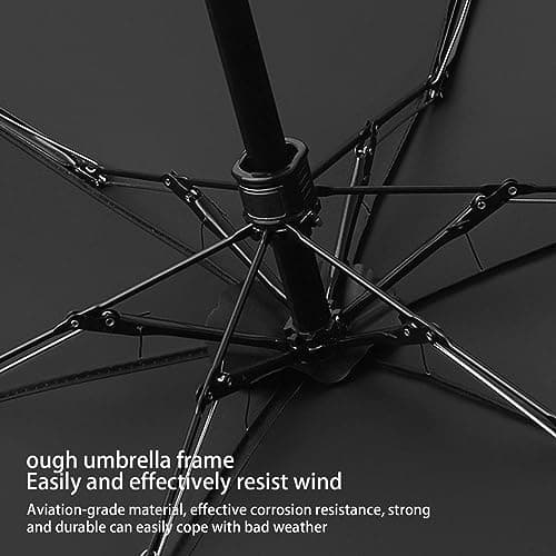 Fulenyi Sunshade Umbrella, Travel Umbrella, Sun UV Protection, Flat, Foldable, Windproof, Fast Dry Umbrella, Ultra Lightweight, Pocket Umbrella For Walking, Small Umbrella For Rain & Sun — view 4
