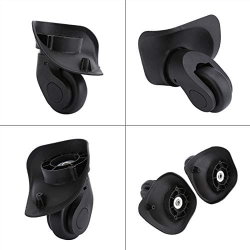 TUKRPQMRI 2Pcs/Set PVC Luggage Wheels, Wheel Replacement Luggage Travel Suitcase Wheels Plastic Bearings Repair Set for Luggage Kits Pack of 2/71 — view 5