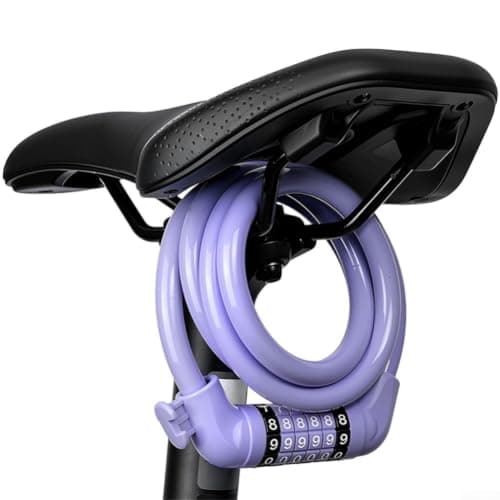 Bicycle Lock 6 Digit Combination Cable Lock For Bike Motorcycle — view 3
