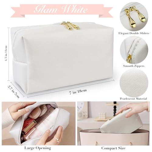 ARK Survivor Women's Wedding Emergency Kit 39 Essential Items for Brides Team Bride All in One Travel Kit Personal Care Women's Travel Set (Royal White) — view 6