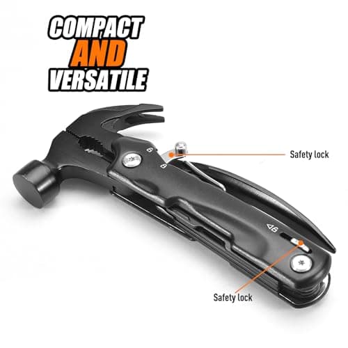 Hinshark Gifts for Men Him Dad, 12 in 1 Multi Tool Camping Accessories — view 3