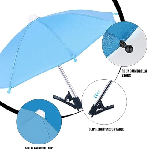 Adjustable UV Protection Anti-Glare Sun Visor For Phones - Portable Screen Shield With Clip System - Lightweight Foldable Design For Outdoor Driving, Beach, Travel & Camping - Enhanced Viewing Comfort — view 5