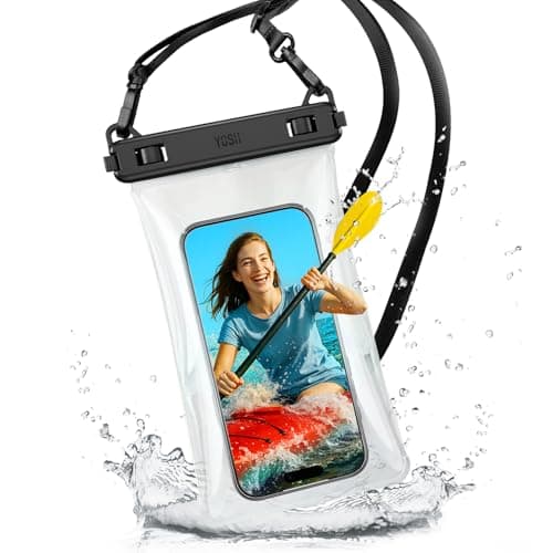 YOSH Waterproof Phone Pouch Floating [3D Seamless Body], Fits Up to 7.5"