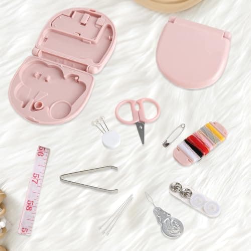 2 Pack Mini Sewing Kit, with Tape Measure, Portable, for Emergency Repairs — view 5