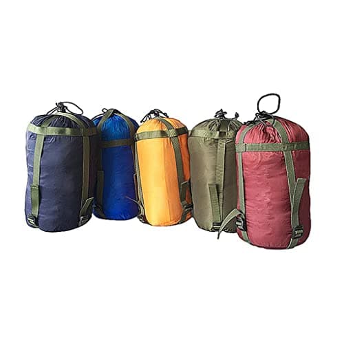 harayaa Lightweight Holder for Sleeping Bag with Compression And Drawstring, Sky Blue — view 3