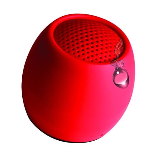 Boompods Zero Mini Bluetooth Speaker - Small Portable Speakers, Red